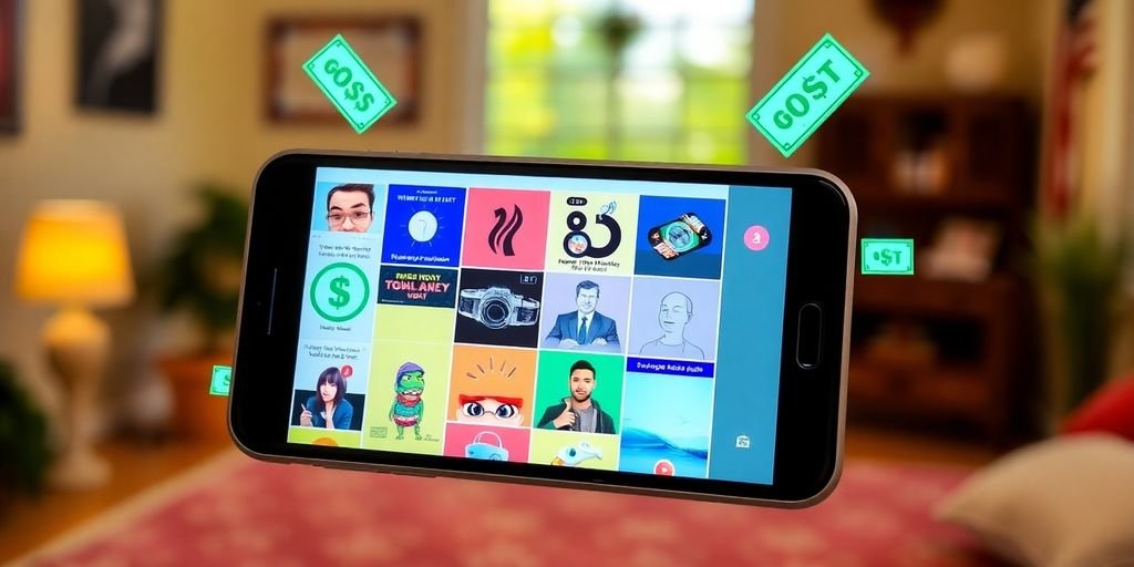 Tienaa rahaa katsomalla mainoksia